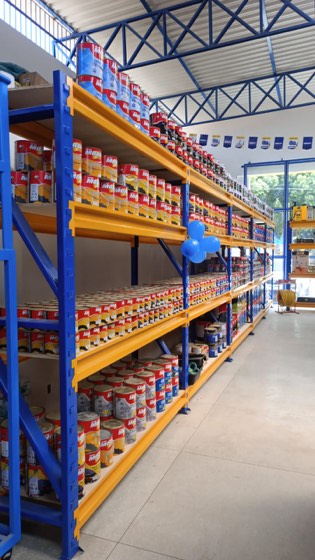 Porta-pallets linha média